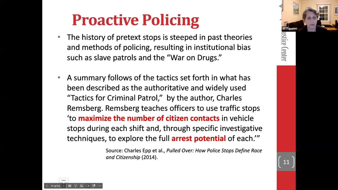 Racial Disparities in Low-Level, Non-Safety Traffic Stops – The Problem and Proposed Solutions