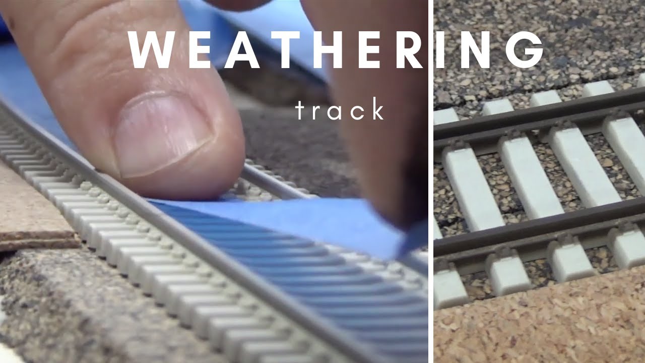 Weathering Track - Crawford Scenery Episode 2