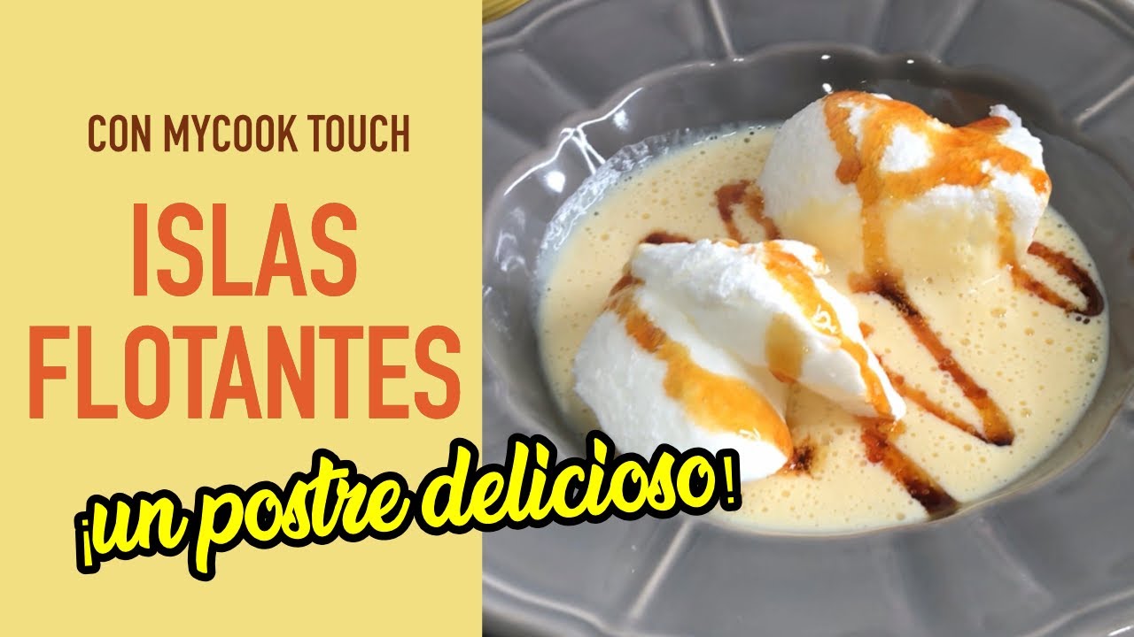 🏝Islas Flotantes con el robot MyCook Touch - ¡un postre delicioso!