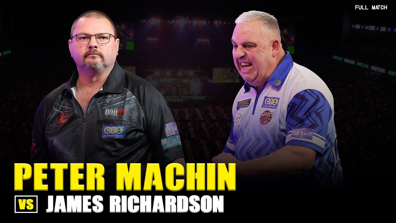 James Richardson vs Peter Machin FULL MATCH | 2023 WDF World Darts Championship