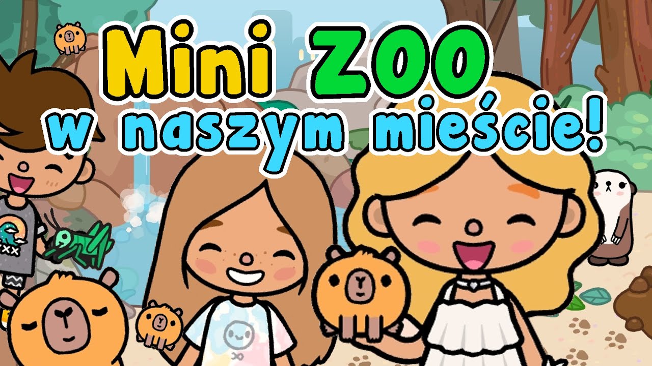 MINI ZOO TOCA BOCA 🐯 UDANY DZIEŃ Z PRZYJACIÓŁMI 😍 HISTORYJKA TOPIK I TOPCIA 🍀