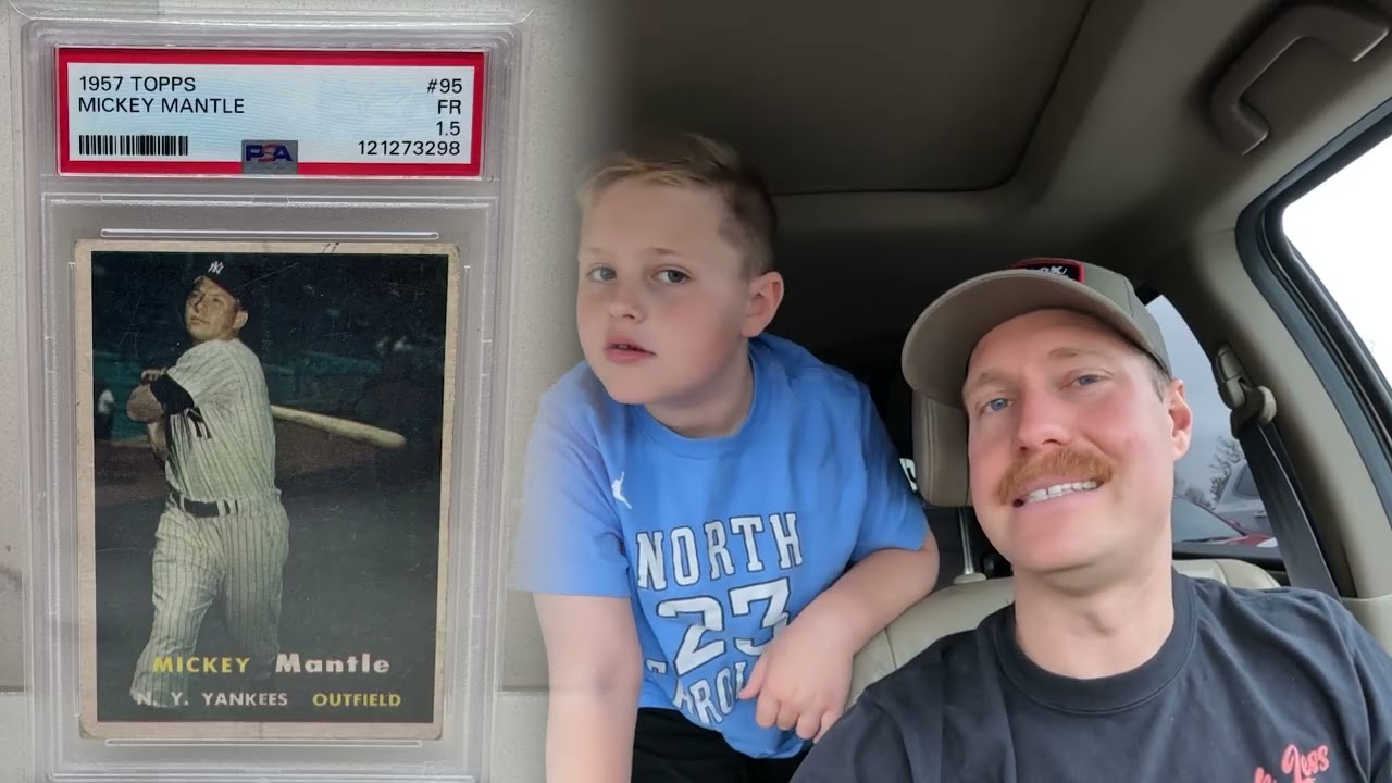 Epic Dad & Davis Day! Card Show Trades, New Baseball Bat & Chick-fil-A