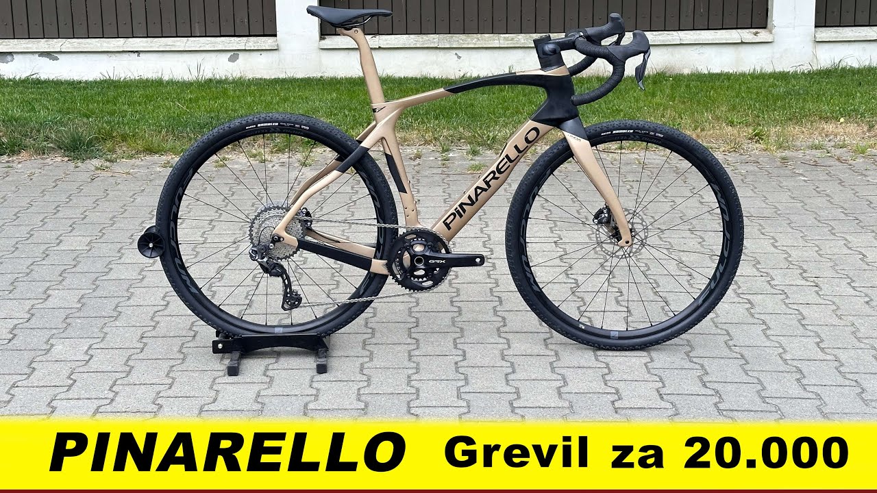 Pinarello Grevil złoty Gravel carbon i di2 z pomiarem mocy poniżej 20.000 zł! Podoba Wam się Włoch?