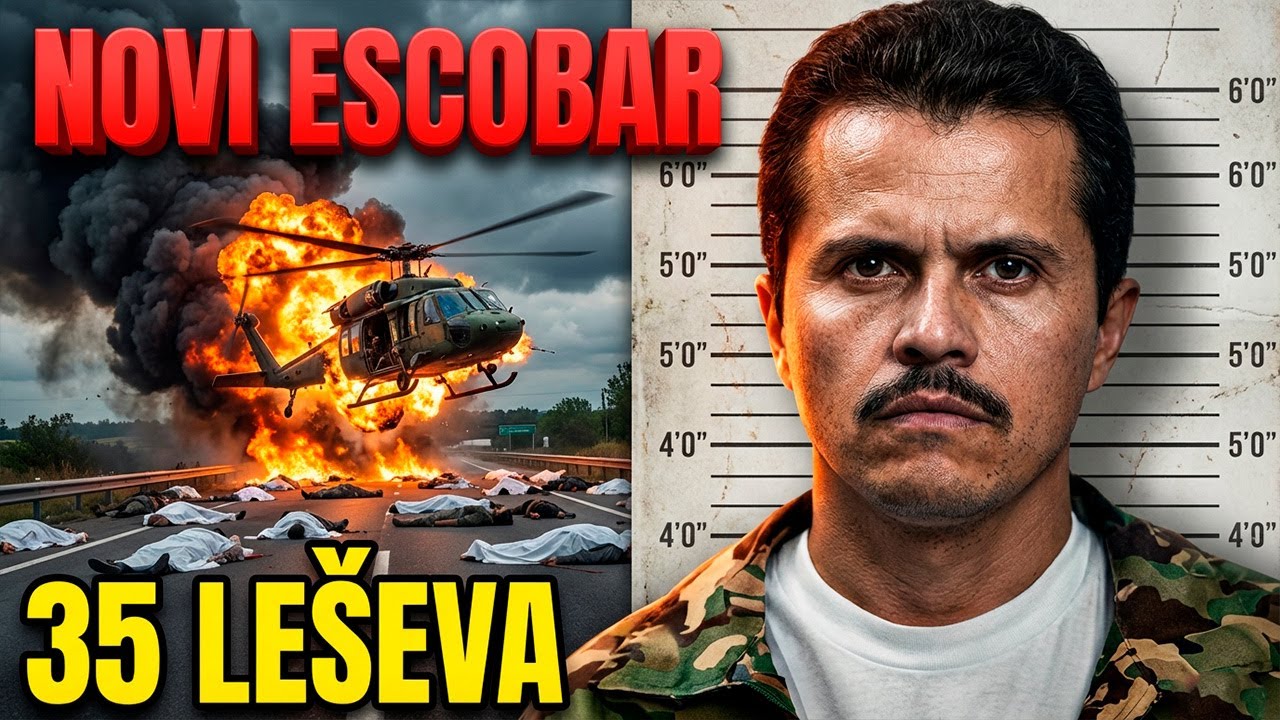 EL MENCHO Novi PABLO ESCOBAR: Bacio 35 Leševa na Autocestu - Jalisco kartel