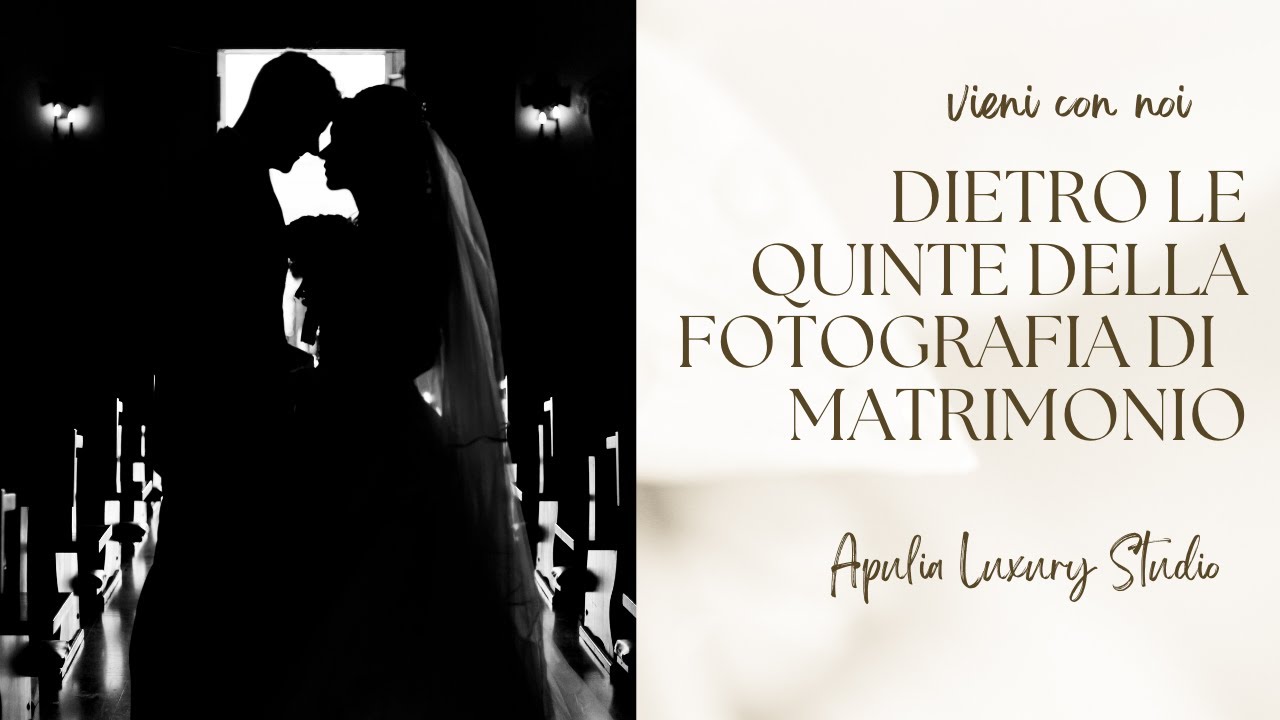 WEDDING PHOTO BACKSTAGE |  DIETRO LE QUINTE DELLE FOTOGRAFIE DI MATRIMONIO