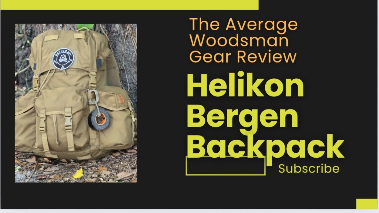 Helikon Tex Bergen Backpack Review and Kit!
