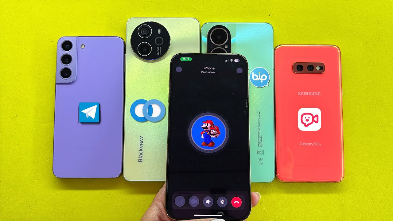 Social Media Telegram+JusTalk+Twinme+BIP Incoming Outgoing Call Samsung, Realme, Blackview, iPhone