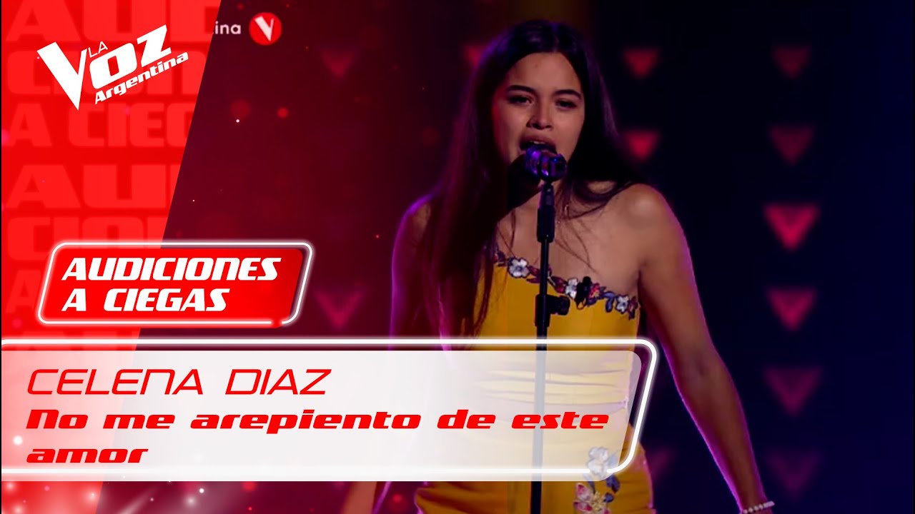 Celena Díaz Roldán – “No me arrepiento de este amor” – Audiciones a Ciegas – La Voz Argentina 2021
