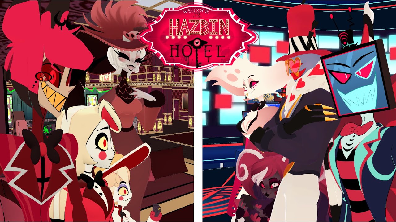 LE PRISONIER DES VEE'S | VrChat RP HAZBIN HOTEL