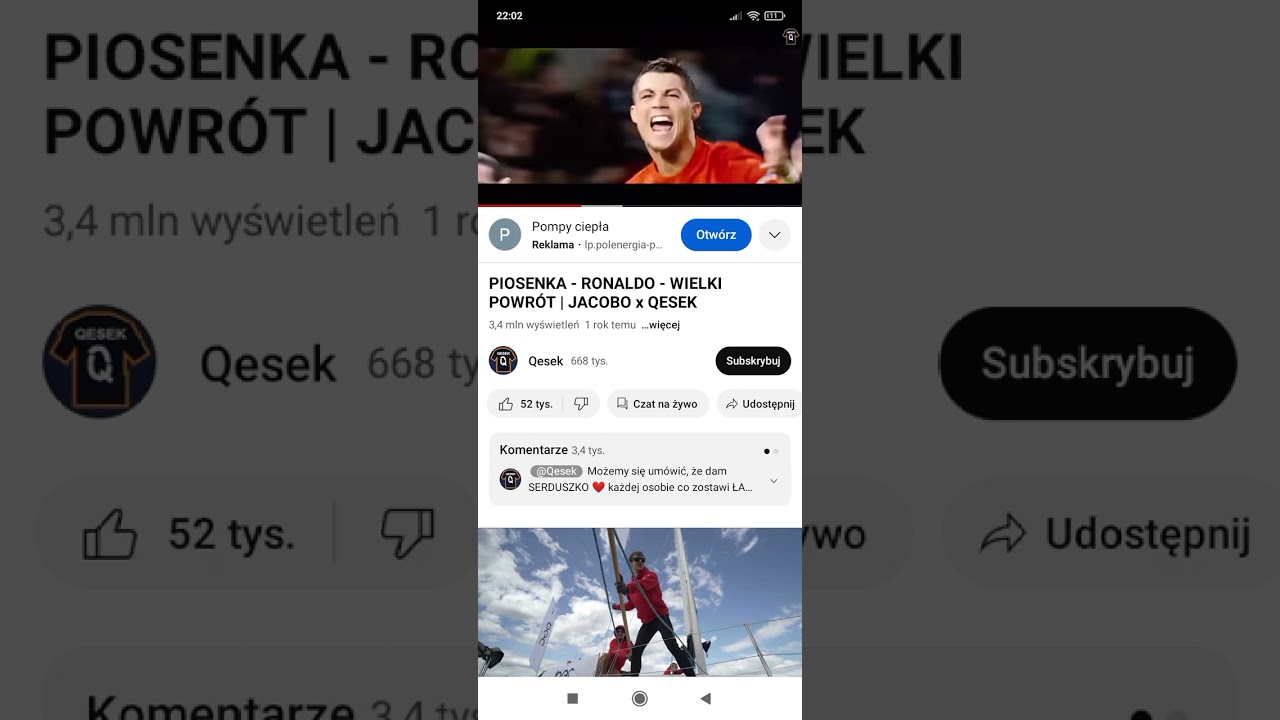 Piosenka Ronaldo siuuu wielki powr&oacute;t