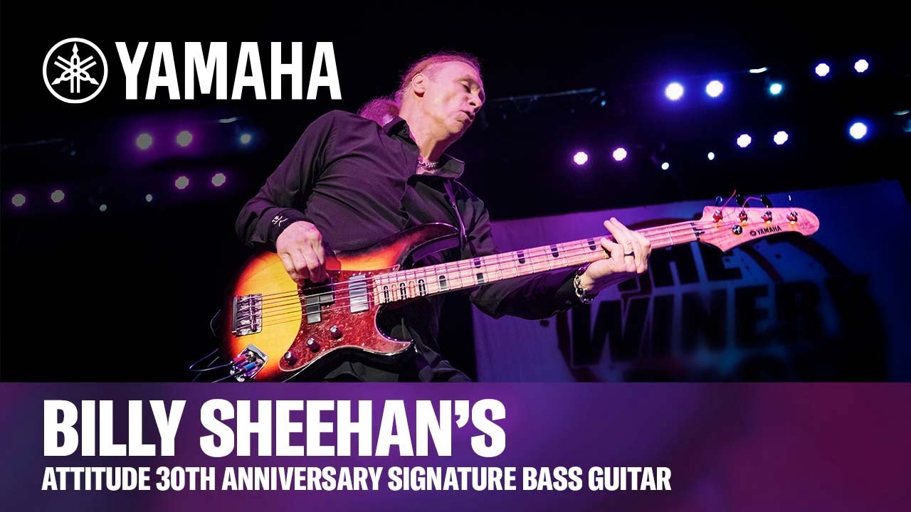 Yamaha | Billy Sheehan’s Attitude 30th Anniversary Signature Bass Guitar