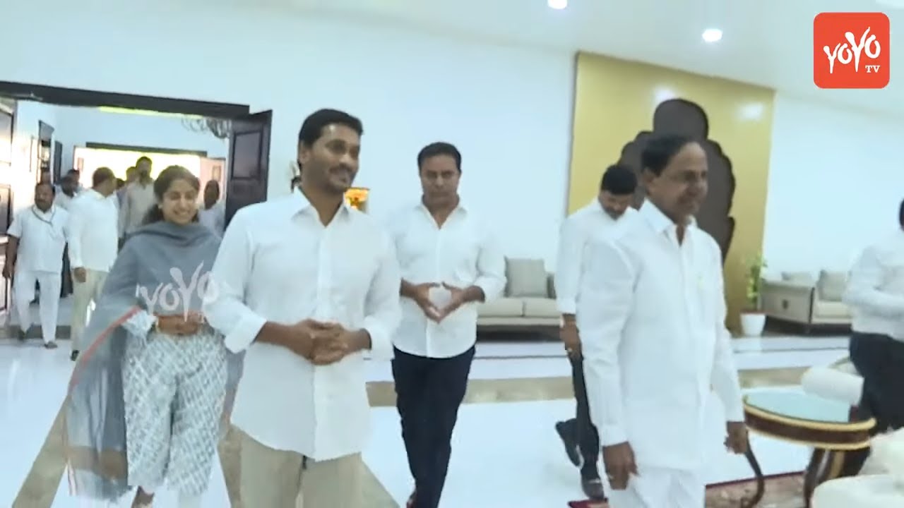 YS Jagan Meets CM KCR At Pragathi Bhavan | Invite Swearing in Ceremony | AP CM 2019 | YOYO TV NEWS