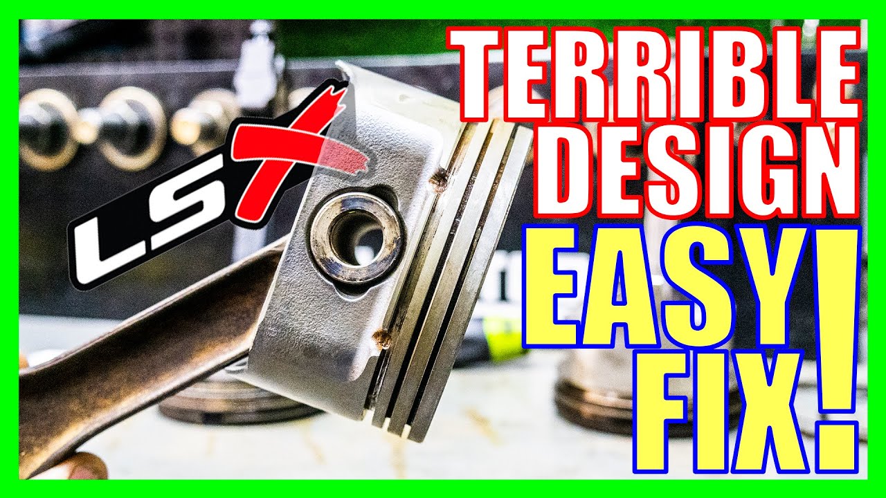 How To FIX Chevy’s LS Piston Mistake - Oil Consumption Fix In Minutes [DRILLING FOR OIL]