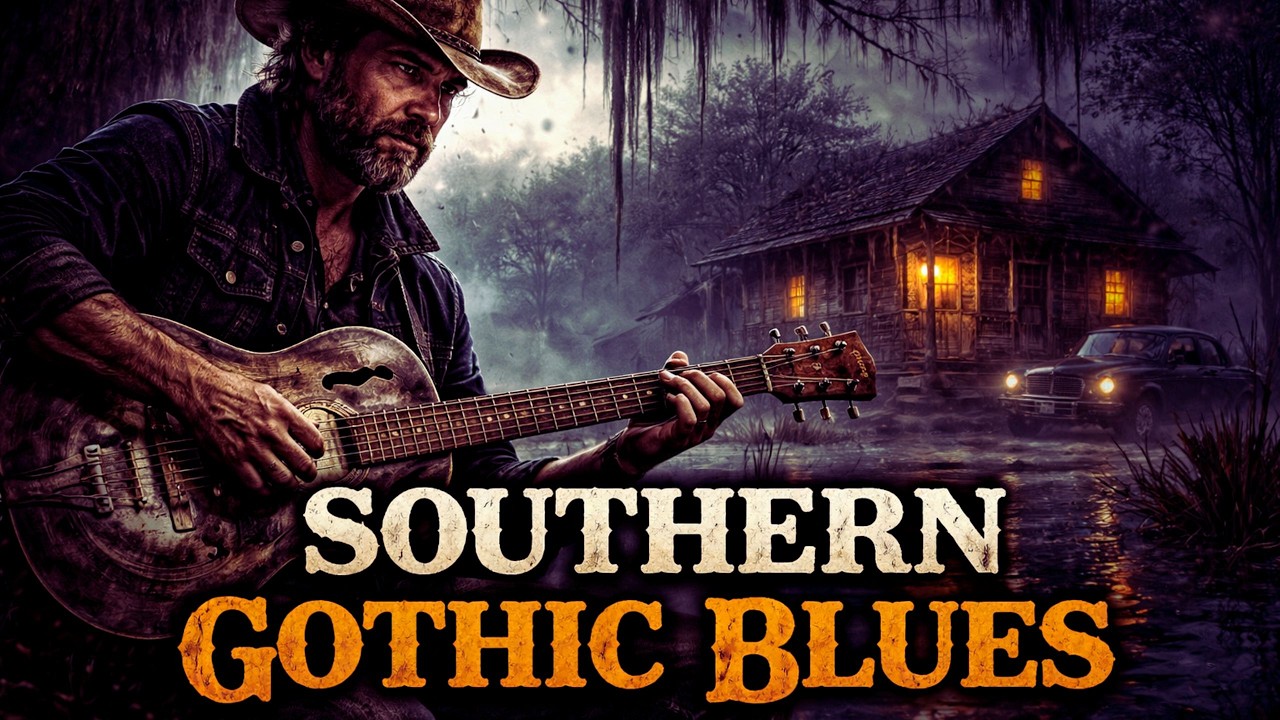Southern Gothic Blues | Dark Americana Guitar Music | Cinematic Blues Rock