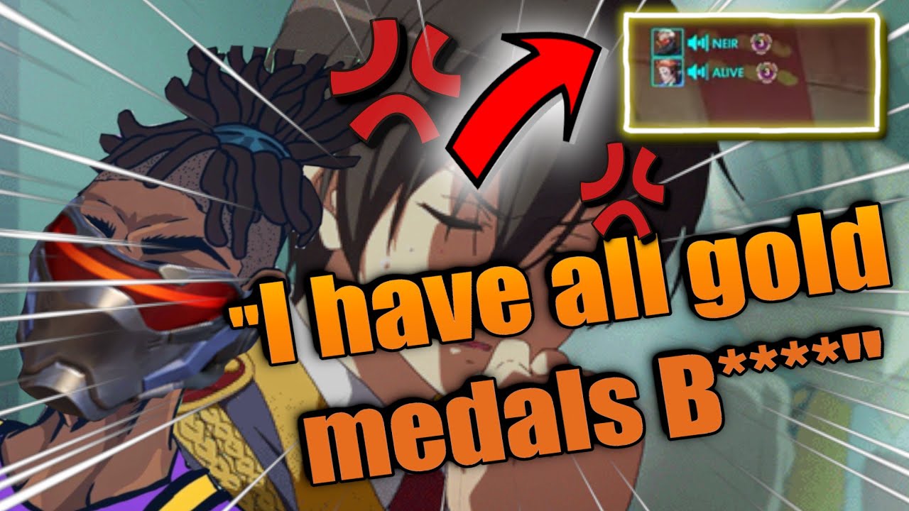 Losing Braincells BY ARGUING with a TOXIC COGNITIVELY IMPAIRED PLAYER in OVERWATCH