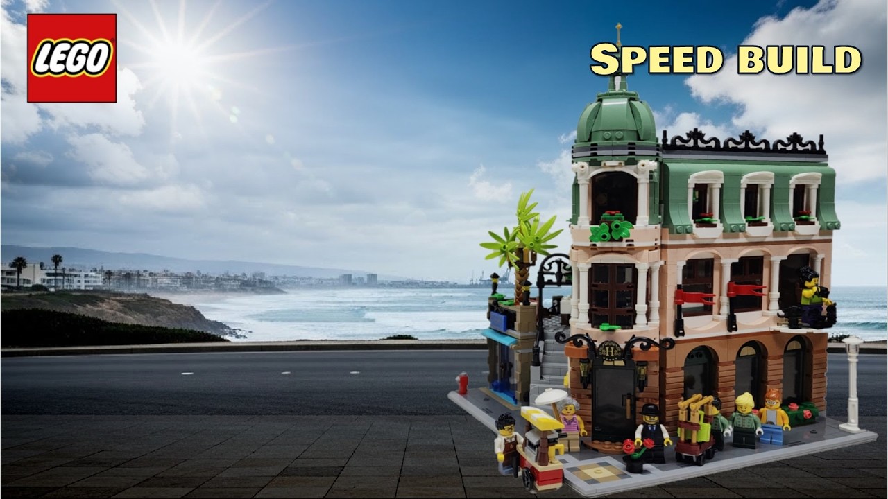 LEGO 10297 Boutique Hotel Speed Build