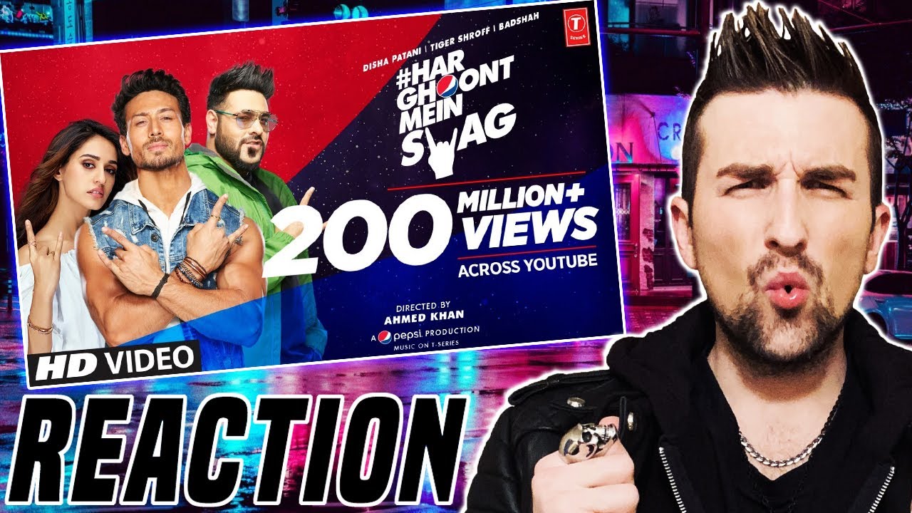 Har Ghoont Mein Swag | Tiger Shroff | Disha Patani | Badshah | Ahmed Khan | Bhushan Kumar (REACTION)
