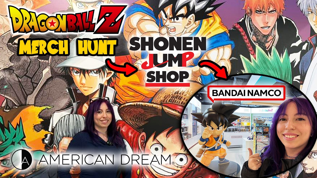 Временный магазин Shonen Jump?! Охота за Dragon Ball в торговом центре American Dream Mall 😱