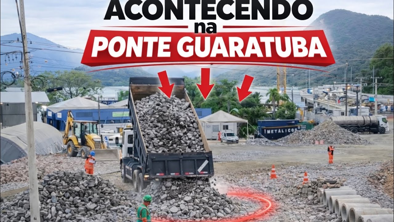 Trabalhos INTENSO acontecendo PONTE GUARATUBA  BRASIL 🇧🇷