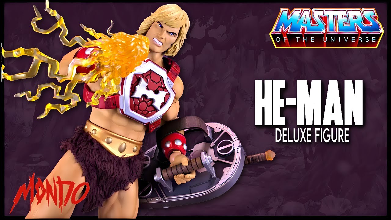 Mondo Masters of the Universe He-Man Deluxe Collectible Figure @The Review Spot