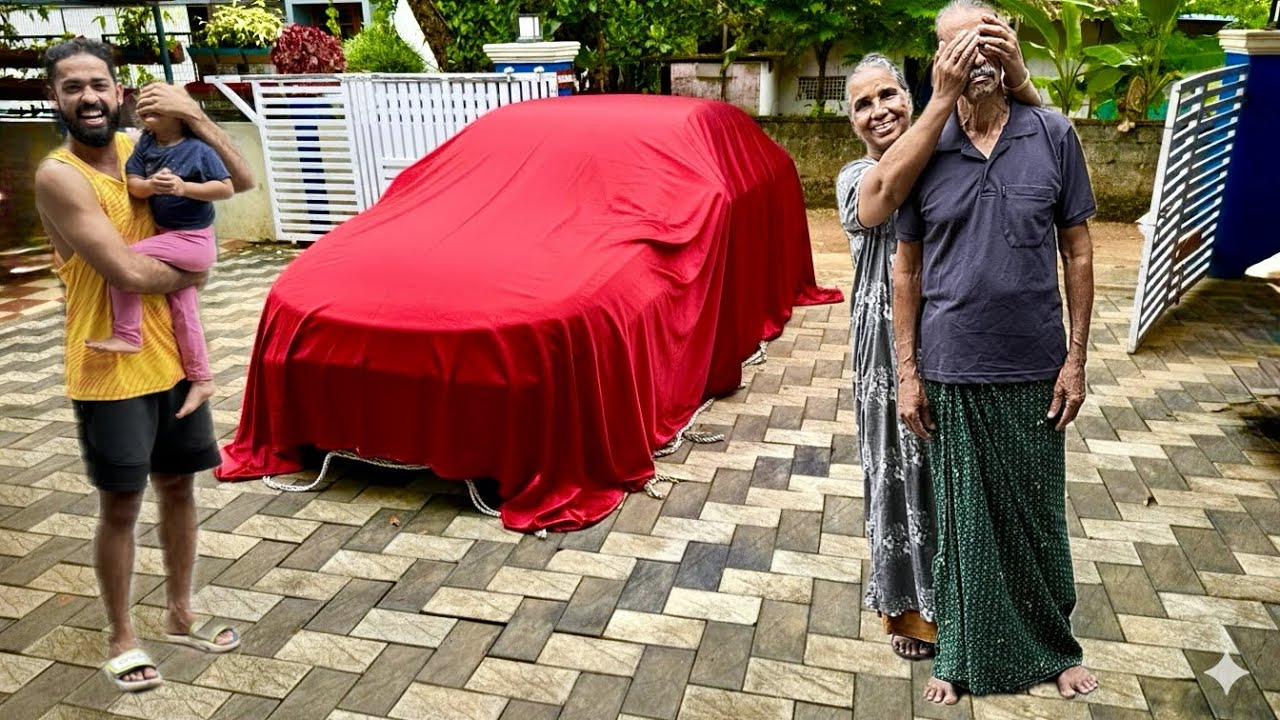 🔥Surprising my dad with his DREAM CAR | പുതിയ Car മേടിച്ചു!! 🚙 