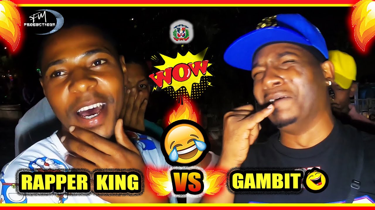 A REIR CON GAMBITO 😂!! Rapper King 🆚 Gambito 351 #Improvisando en San Cristobal Batalla Freestyle