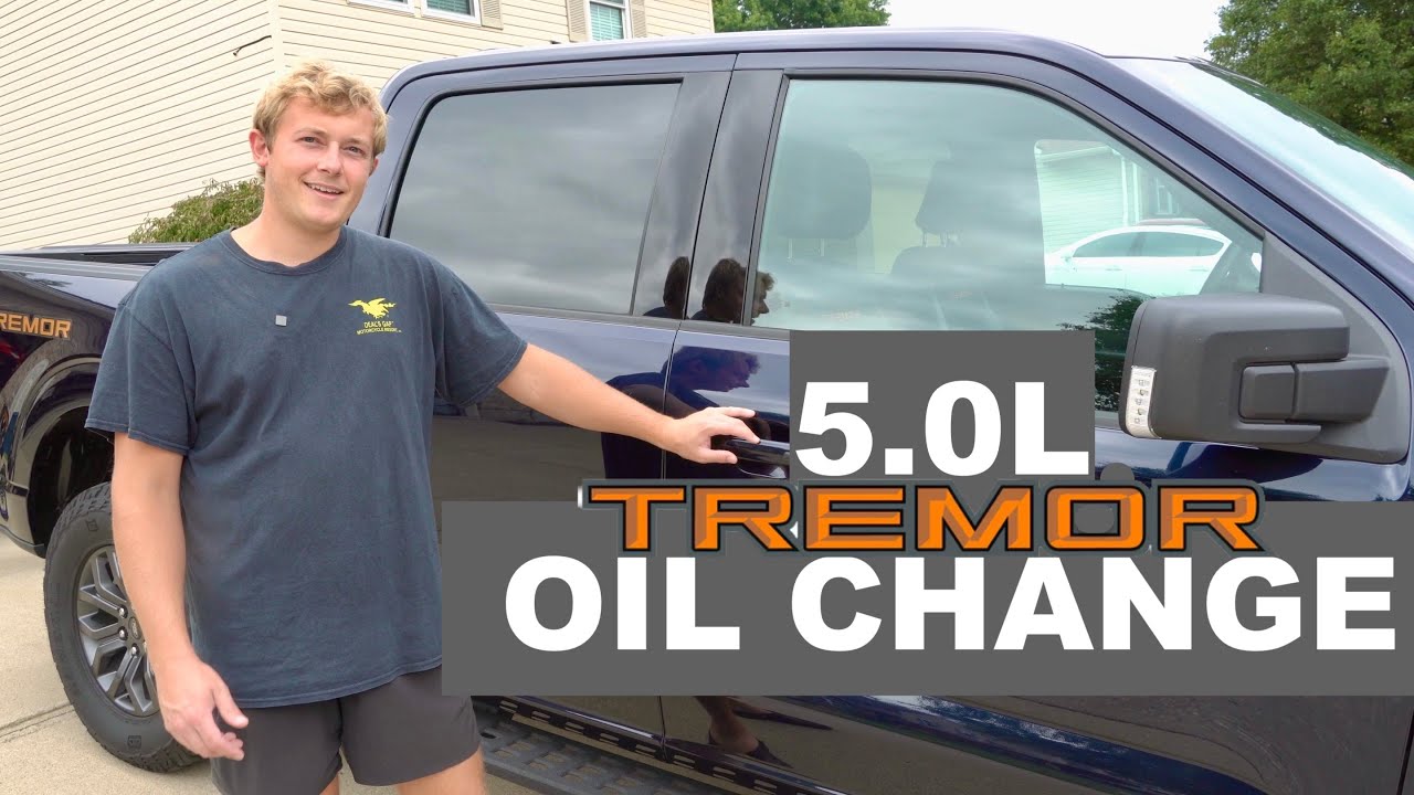 2023 F150 5.0L Tremor Oil Change