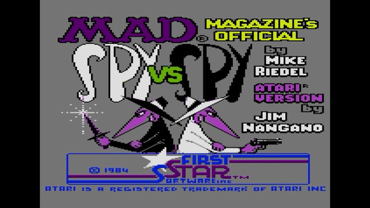 Atari XL/XE - Spy vs Spy [1984]