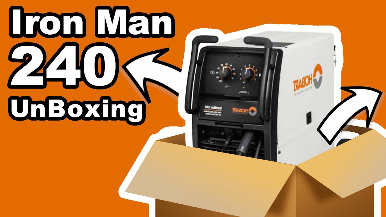 Hobart IronMan 240 with SpoolRunner 200 Unboxing