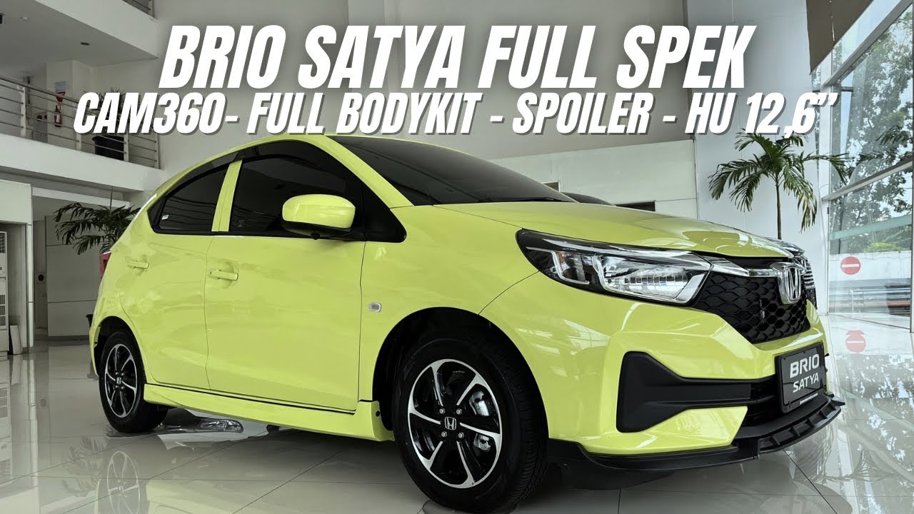 REVIEW BRIO SATYA SE CVT 2026 | TAMPIL LEBIH SPORTY FITUR MAKIN LENGKAP 