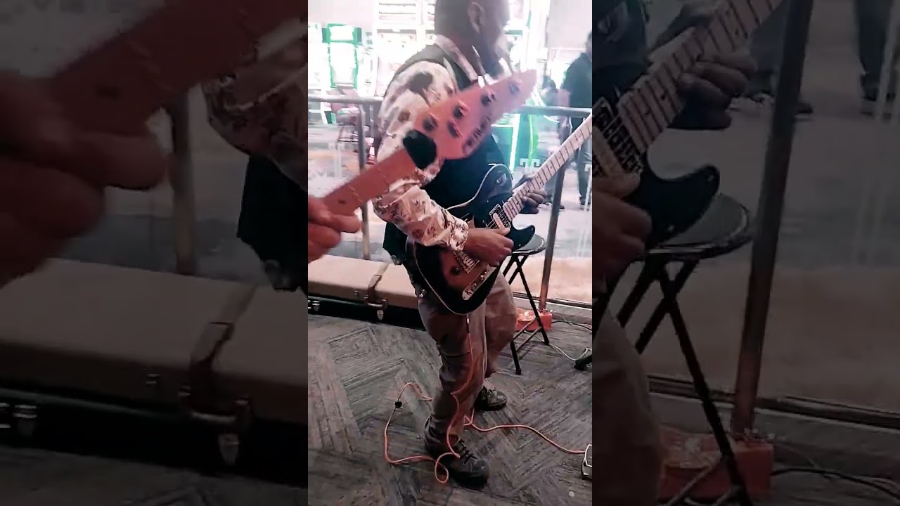 Matthew trujillo takes to solo for the song man on the moon 