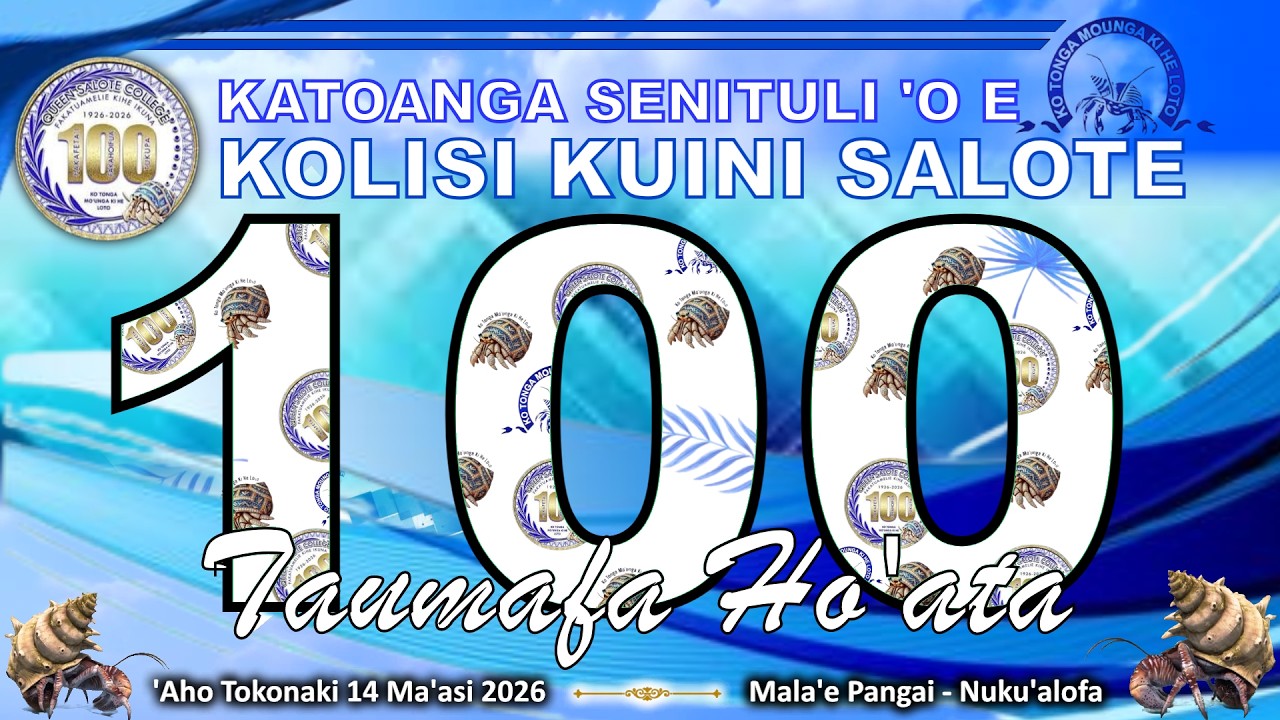 TAUMAFA HO'ATA(KATOANGA SENITULI 'O E KOLISI KUINI SALOTE.