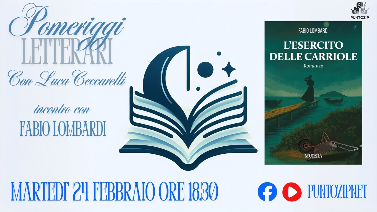 Pomeriggi Letterari - Incontro con Fabio Lombardi