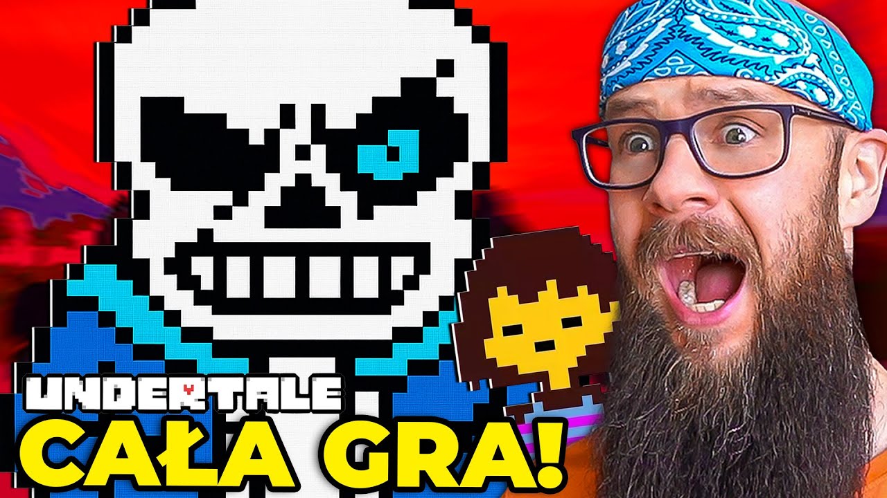🔥Zabiłem *WSZYSTKIE POTWORY* w UNDERTALE ( Cała Gra! ) - GENOCIDE RUN