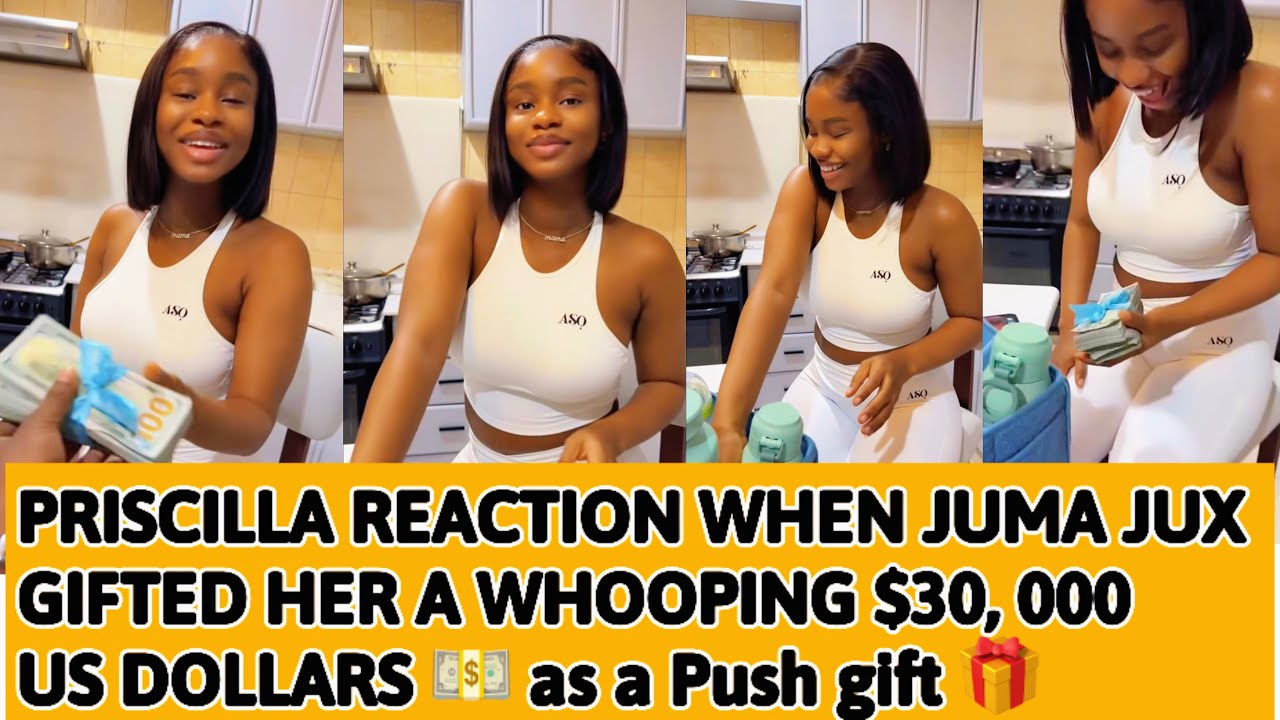 Moment Juma Jux gift Priscilla Ojo a whopping $30,000 as another push gift congratulations to her ❤️