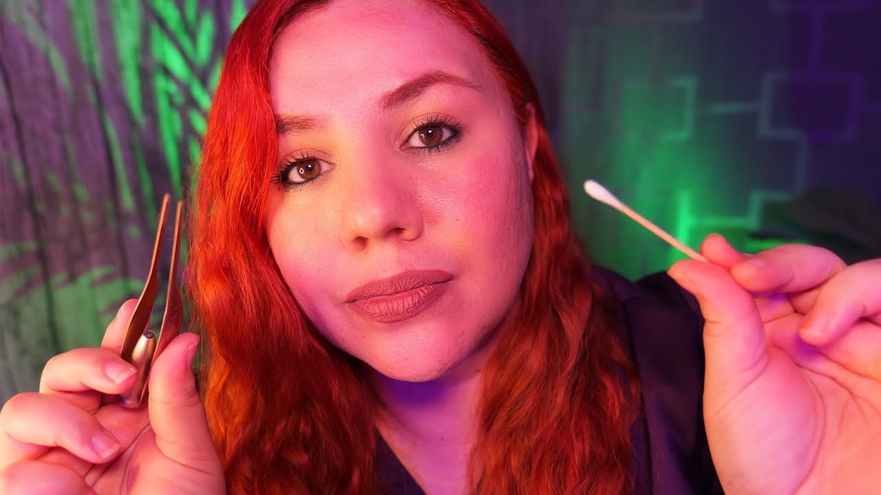 ASMR Most Detailed Ear Cleaning and Examination Roleplay