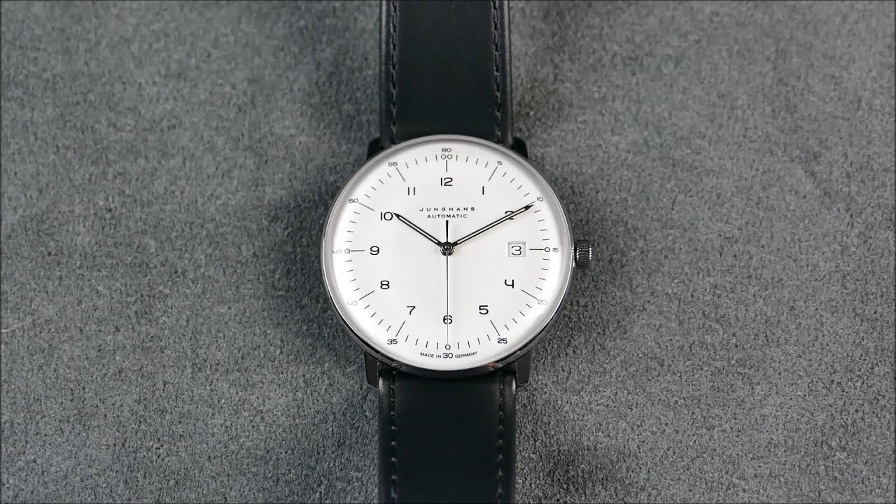 На запястье, с рук: Junghans &ndash; Max Bill Automatic Sapphire, лучшее от Bauhaus