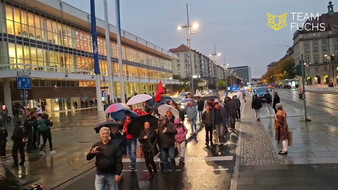 Montagsdemo Dresden 22.09.2025