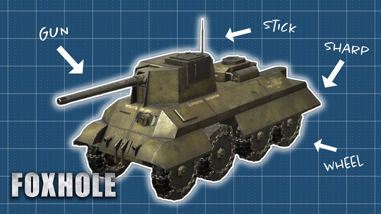 Этот новый танк в Foxhole просто нелепый... и он мне нравится!