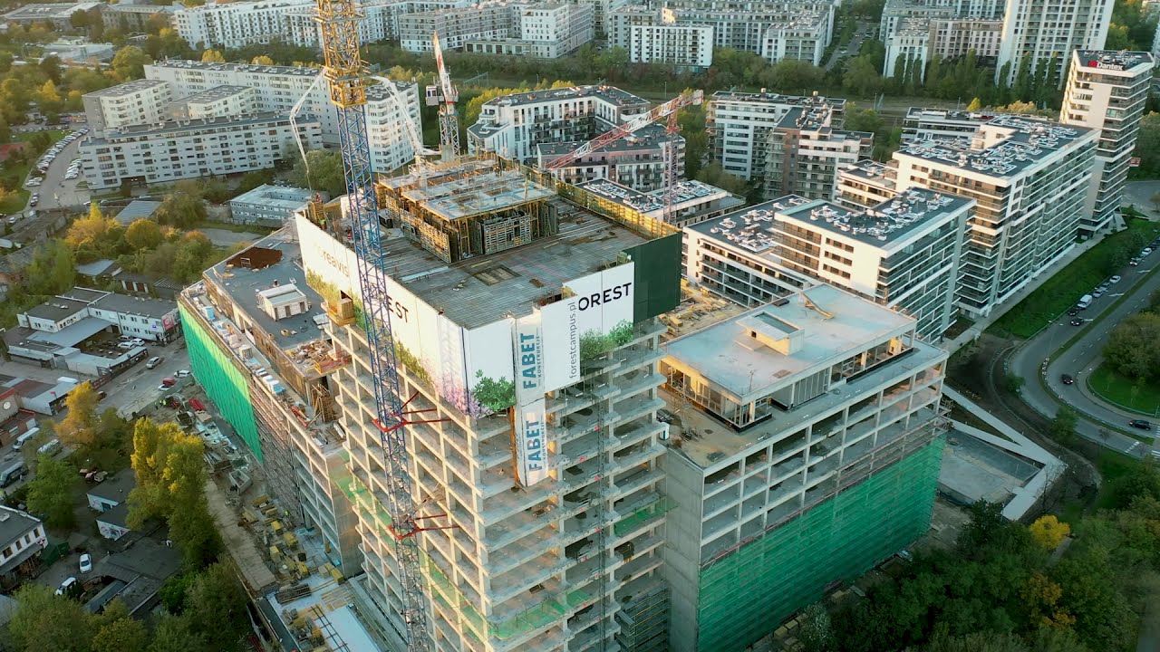 FOREST - construction site video, October 2020