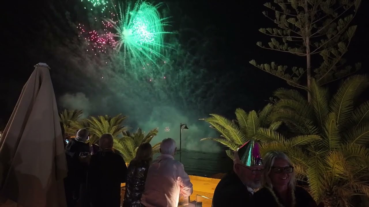 Tenerife's Insane New Year's Eve Fireworks Display