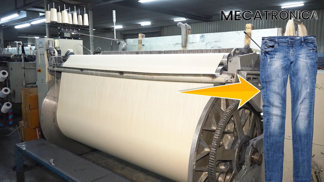 ¿Cómo se fabrican los pantalones vaqueros en fábrica? | Visita a la fábrica de fabricación de jeans.