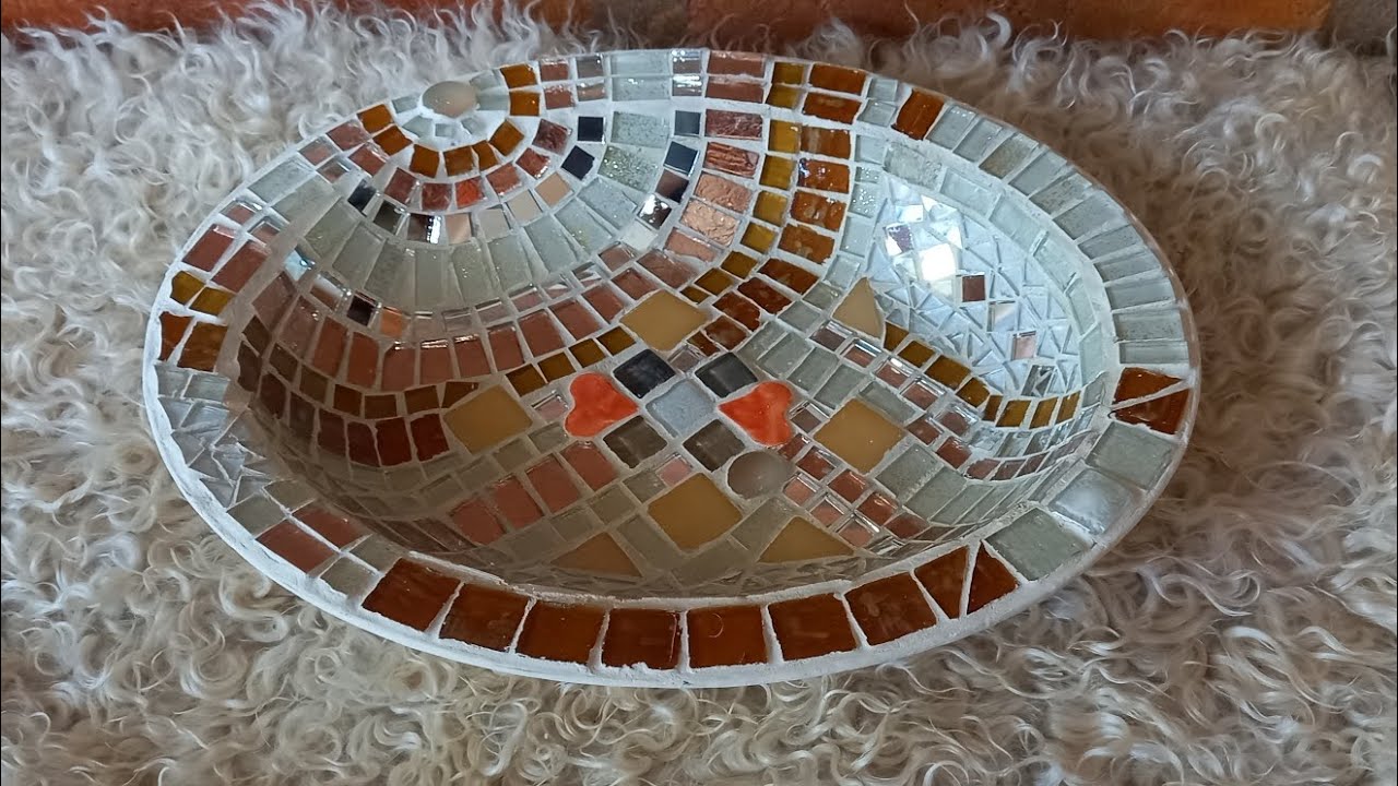 CENTRO DE MESA MOSAIQUEADO!!!