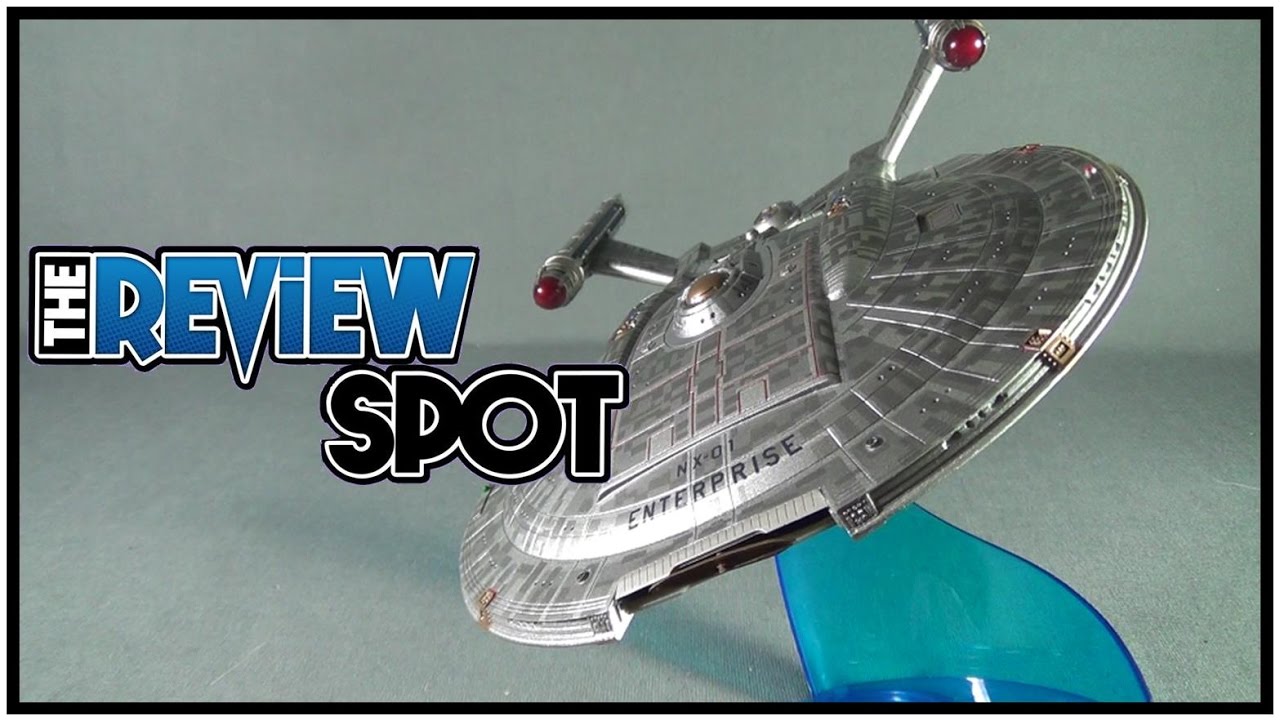 Collectible Spot - Diamond Select Star Trek Enterprise NX-01 Replica Ship