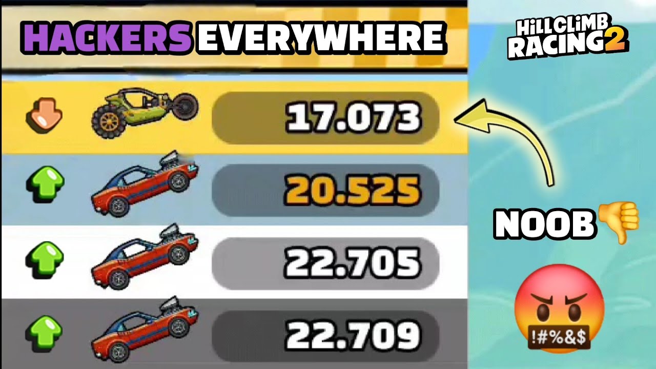 😢HACKER BEAT ME in COMMUNITY SHOWCASE - Hill Climb Racing 2