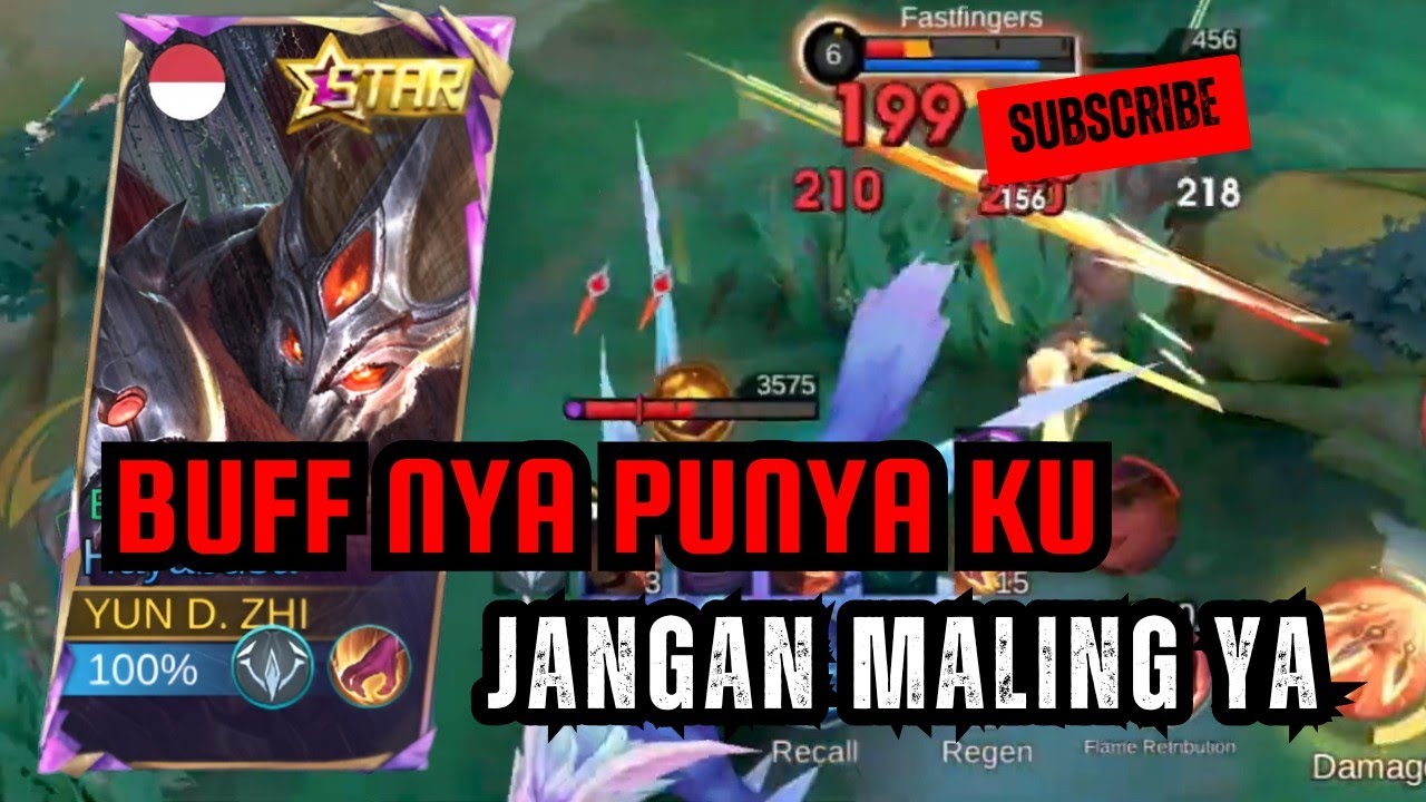 Mau Coba Ganggu Buff Hayabusa Ku - Mobile Legends: Bang Bang Indonesia