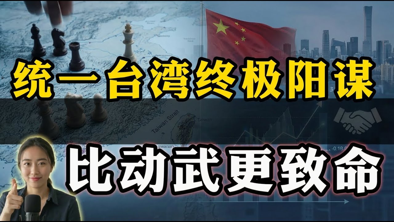统一台湾根本不用动武，北京仅凭这些招，能让赖清德彻底绝望
