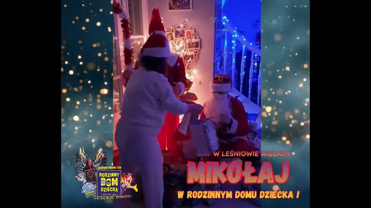 W Rodzinnym Domu Dziecka prowadzonym przez Ewę Sikorę w Leśniowie długo wyczekiwany dzień Mikołajki