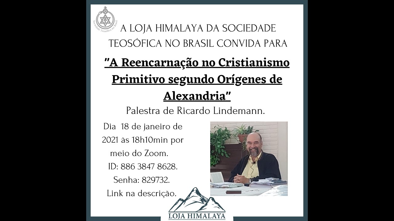 A Reencarnação no Cristianismo Primitivo segundo Orígenes de Alexandria - Ricardo Lindemann.