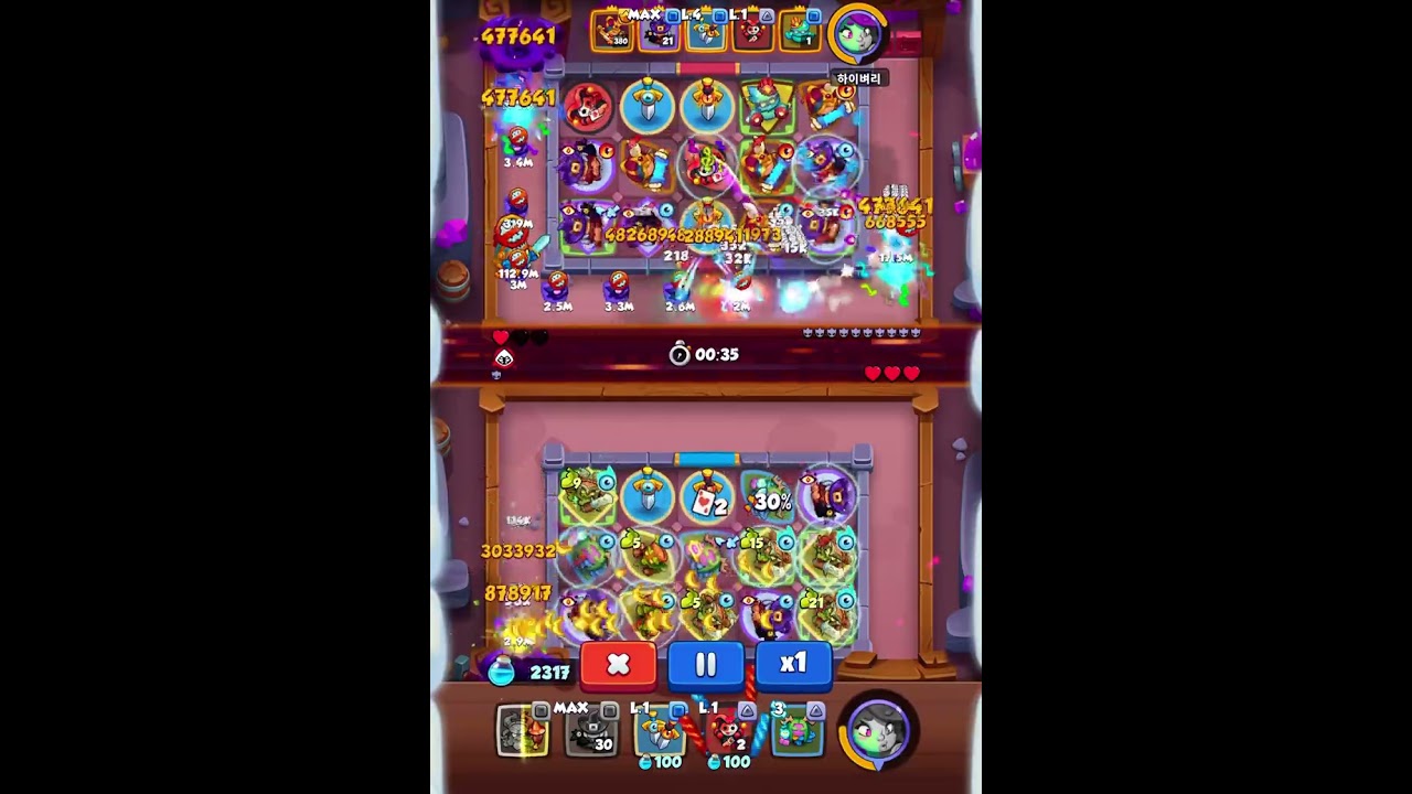 LVL 12 TREANT vs MAX BARD | RUSH ROYALE | SAGA_RR